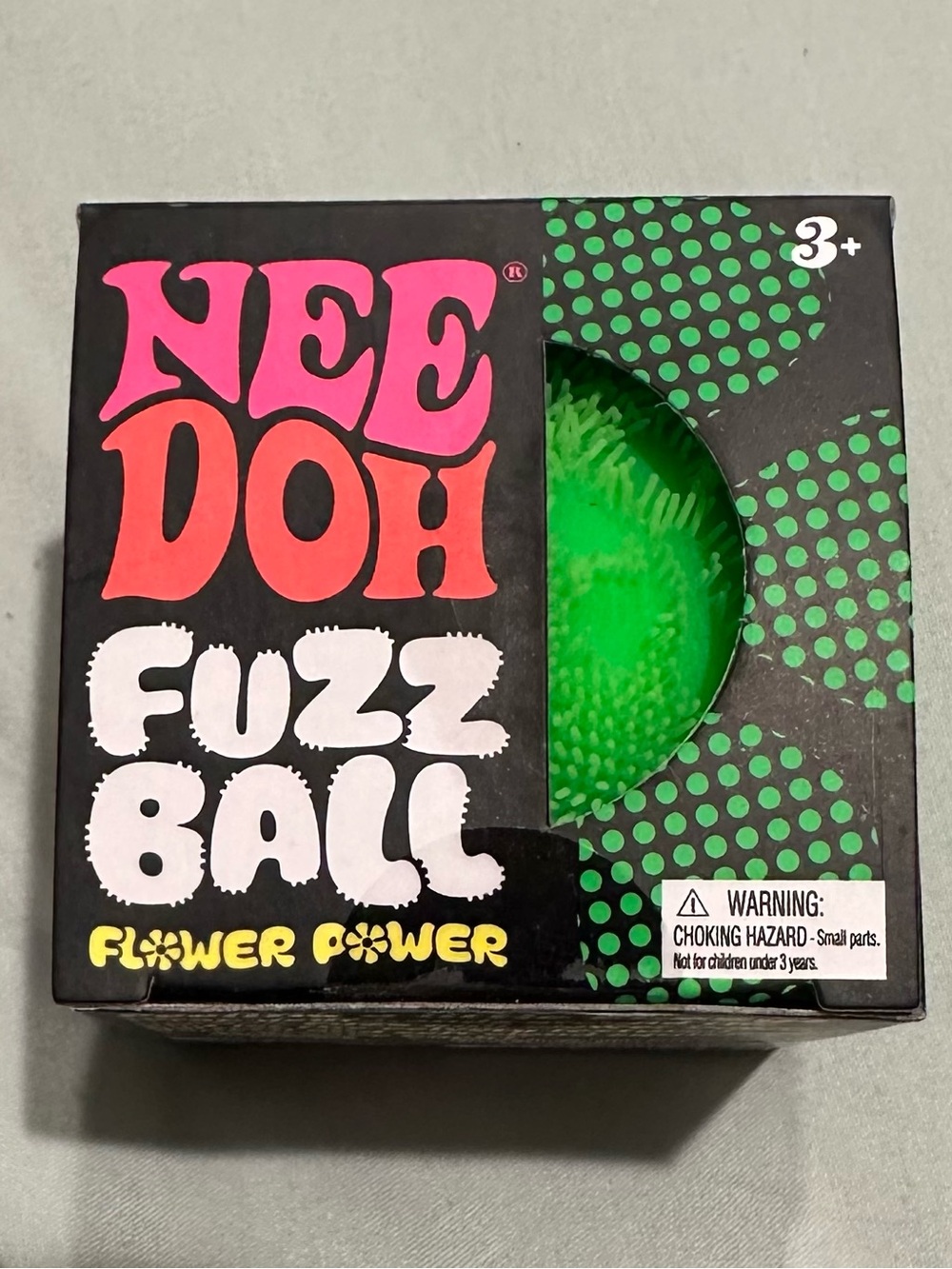 NEE DOH Fuzz Ball Flower Power - Bright Green
💚 RARE 💚